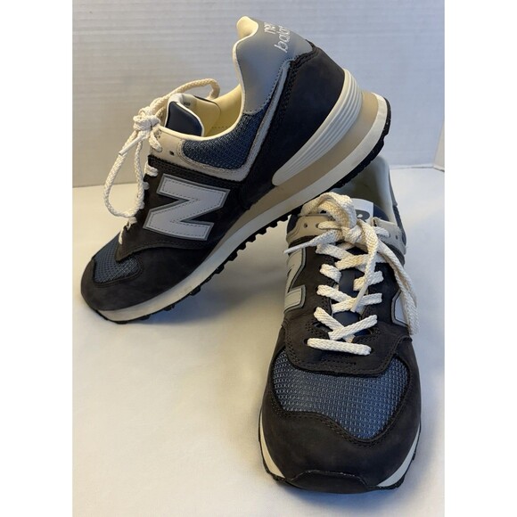 NEW BALANCE 574 Unisex Sneakers M10/W11.5 Black Cement Slate Gray Shoes U574SGG main image 4
